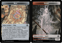 Map (0017) // Spirit (0014) Double-Sided Token - Foil